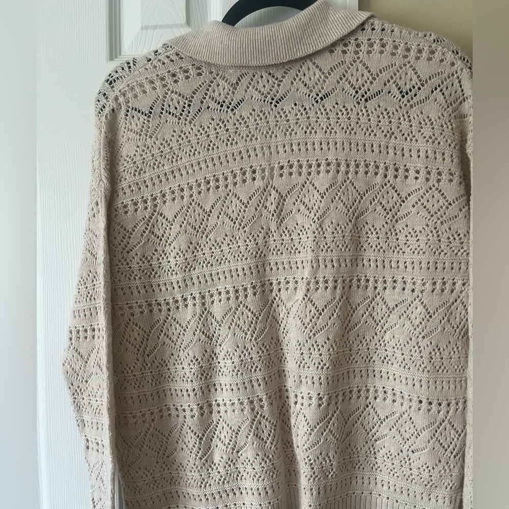 LOFT Oatmeal Collar Sweater - Picture 5 of 6